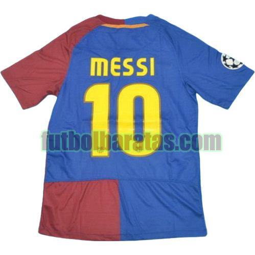 tailandia camiseta messi 10 barcelona 2008-2009 primera equipacion