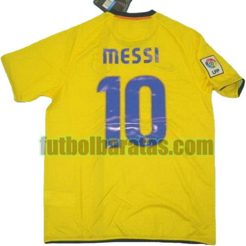 tailandia camiseta messi 10 barcelona lfp 2008-2009 segunda equipacion