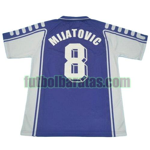 tailandia camiseta mijatovic 8 fiorentina 1999-2000 primera equipacion