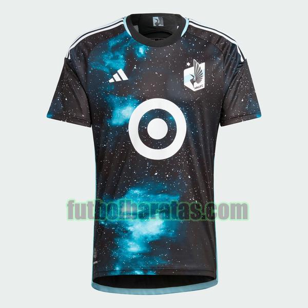 tailandia camiseta minnesota united 2024 2025 negro primera