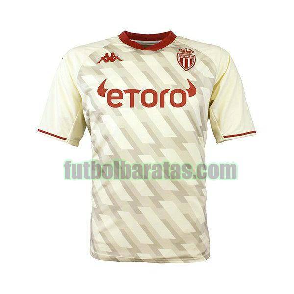 tailandia camiseta monaco 2021 2022 blanco tercera