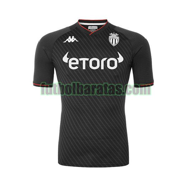 tailandia camiseta monaco 2021 2022 negro segunda