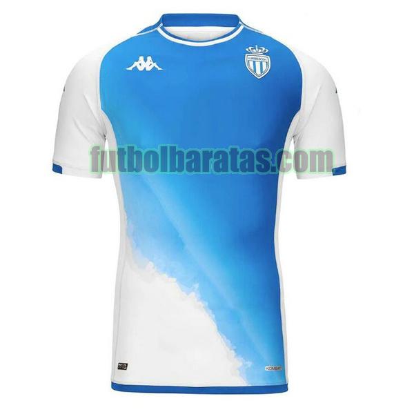 tailandia camiseta monaco 2023 2024 blanco azul tercera