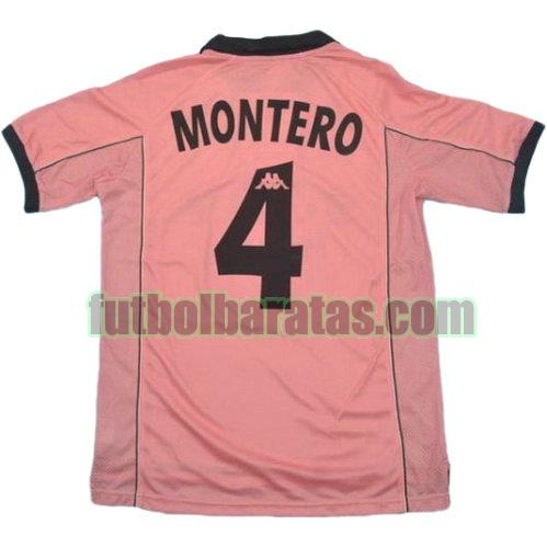 tailandia camiseta montero 4 juventus 1997-1998 tercera equipacion