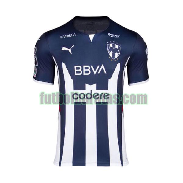 tailandia camiseta monterrey 2021 2022 azul blanco primera