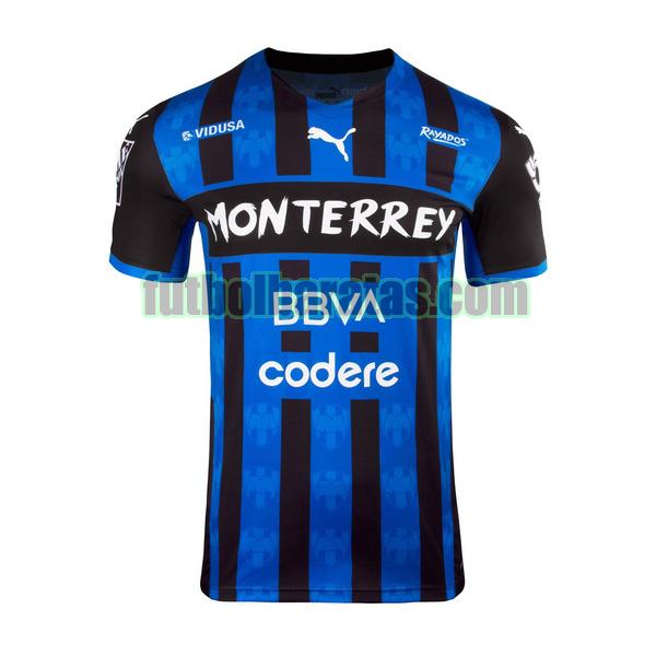 tailandia camiseta monterrey 2021 2022 azul tercera