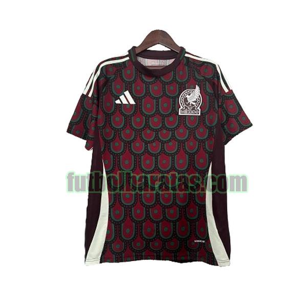 tailandia camiseta méxico 2024 amarillo verde primera