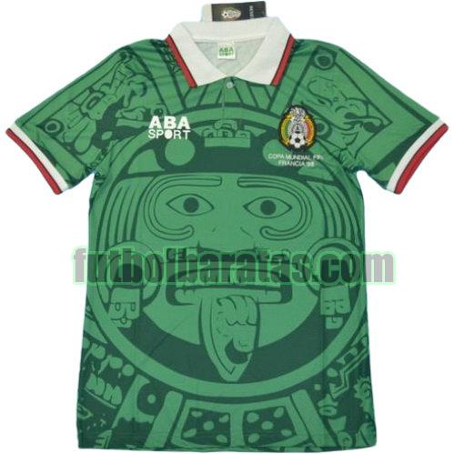 tailandia camiseta méxico copa mundial 1998 primera equipacion