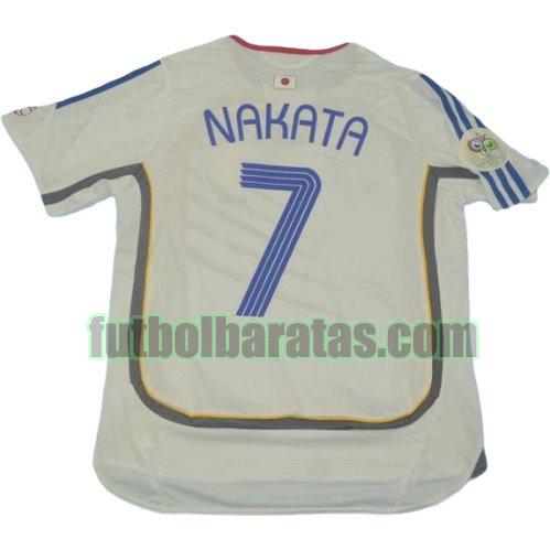 tailandia camiseta nakata 7 japón copa mundial 2006 segunda equipacion