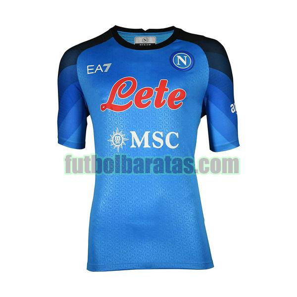 tailandia camiseta napoli 2022 2023 azul primera