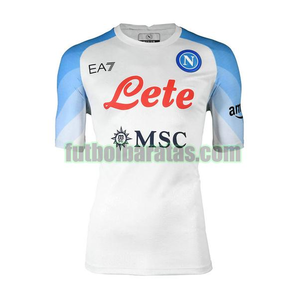 tailandia camiseta napoli 2022 2023 blanco seunda