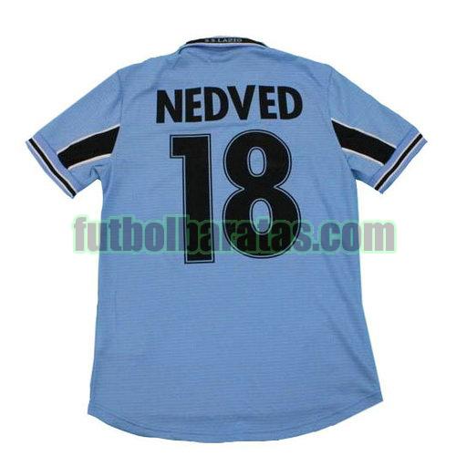 tailandia camiseta nedved 18 lazio 1999-2000 primera equipacion