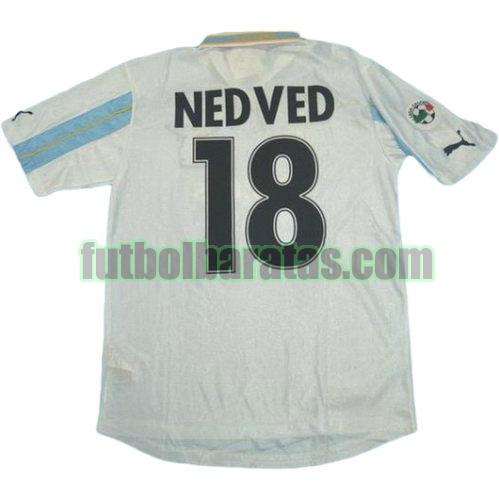 tailandia camiseta nedved 18 lazio 2000-2001 primera equipacion