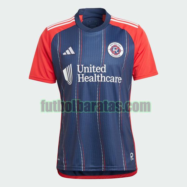 tailandia camiseta new england revolution 2024 2025 azul rojo primera