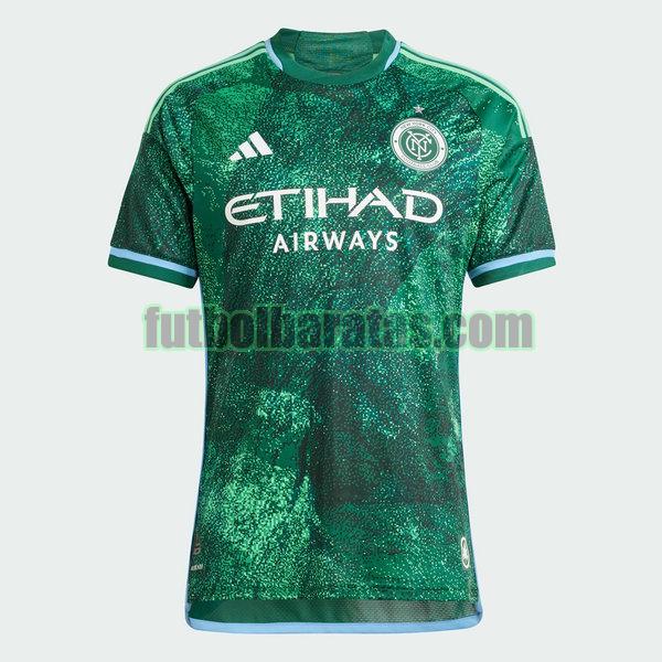 tailandia camiseta new york city 2023 2024 verde tercera