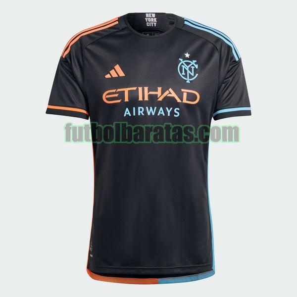 tailandia camiseta new york city 2024 2025 negro segunda