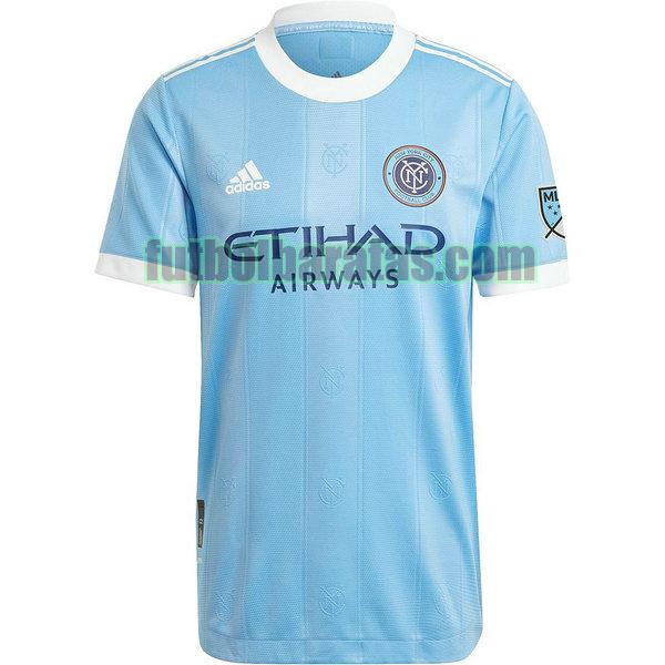 tailandia camiseta new york city fc 2021 2022 azul primera