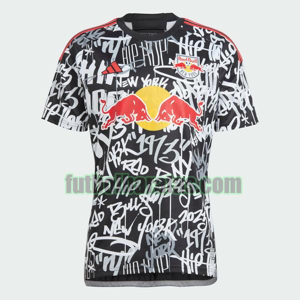 tailandia camiseta new york red bulls 2023 2024 negro tercera