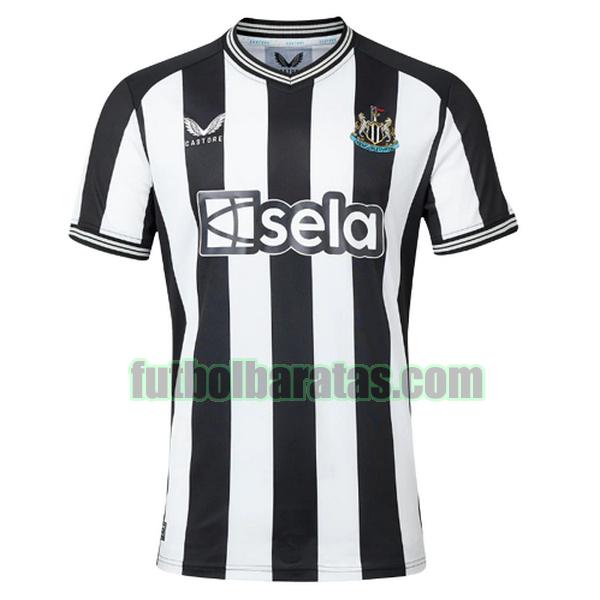 tailandia camiseta newcastle united 2023 2024 negro blanco primera