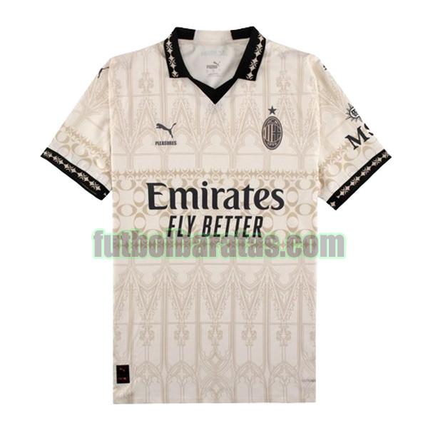 tailandia camiseta niño ac milan 2023 2024 blanco fourth