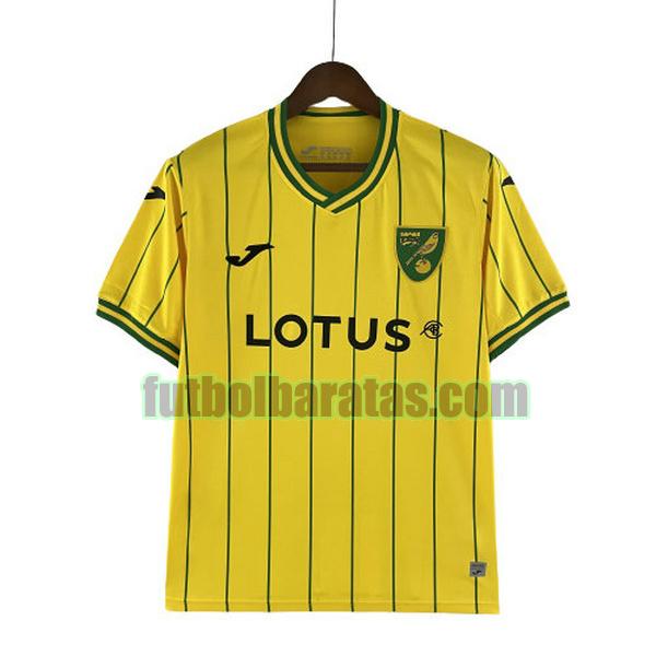 tailandia camiseta norwich city 2022 2023 amarillo primera