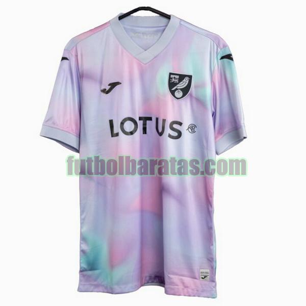 tailandia camiseta norwich city 2022 2023 blanco tercera