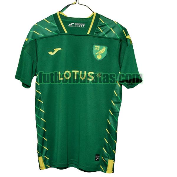 tailandia camiseta norwich city 2023 2024 verde segunda