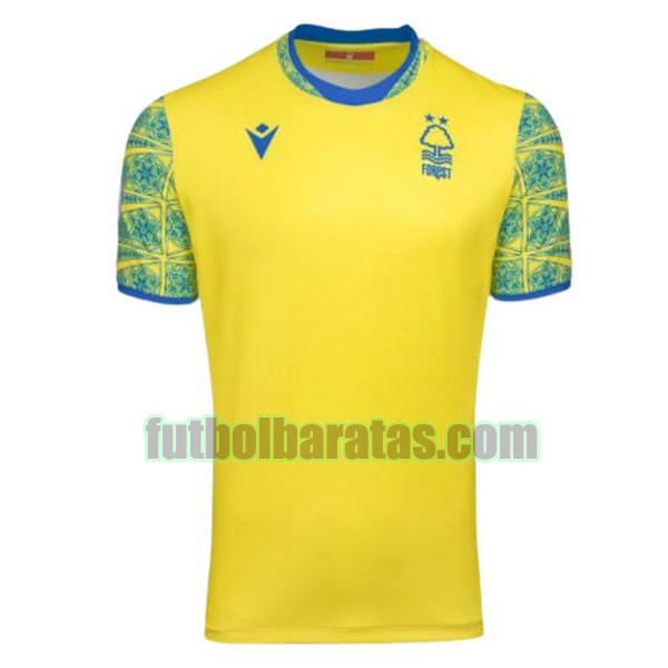 tailandia camiseta nottingham forest 2022 2023 amarillo segunda