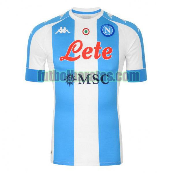 tailandia camiseta nápoles 2020-2021 blanco azul special
