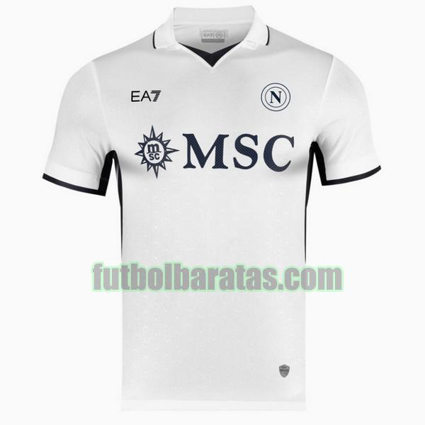 tailandia camiseta nápoles 2024 2025 blanco segunda