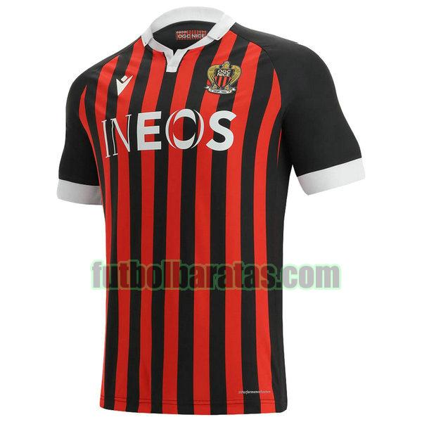 tailandia camiseta ogc nice 2021 2022 rojo negro primera