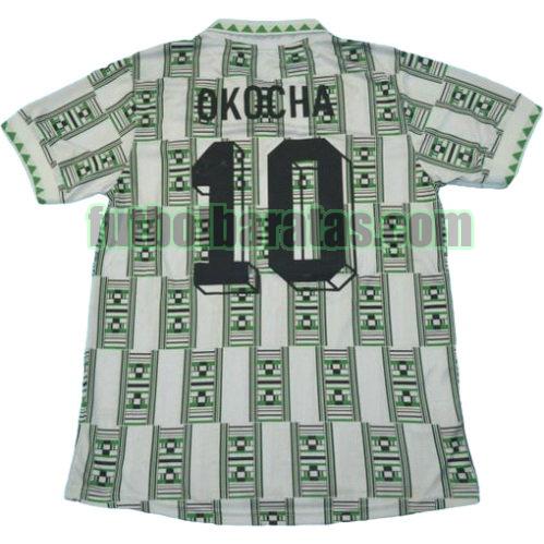 tailandia camiseta okocha 10 nigeria 1994-1995 primera equipacion