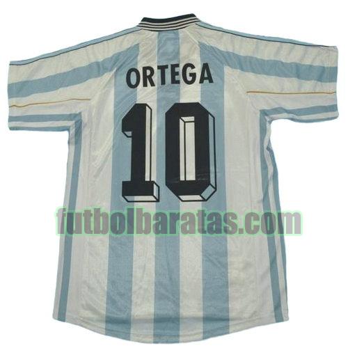 tailandia camiseta ortega 10 argentina copa mundial 1998 primera equipacion