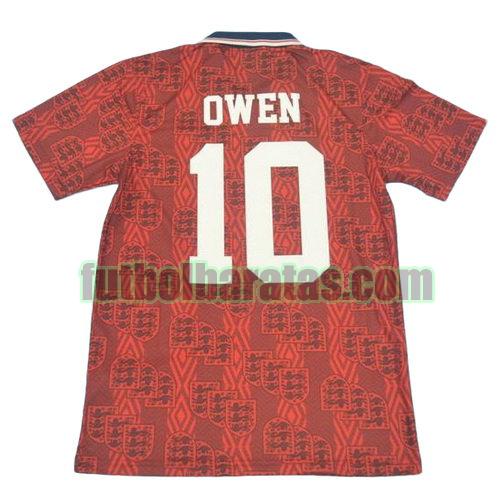 tailandia camiseta owen 10 inglaterra 1994 segunda equipacion