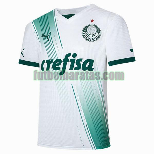 tailandia camiseta palmeiras 2023 2024 blanco segunda