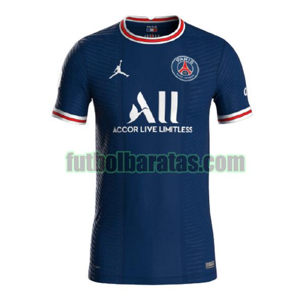 tailandia camiseta paris saint germain 2021 2022 azul primera