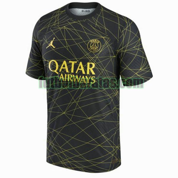 tailandia camiseta paris saint germain 2022 2023 negro fourth