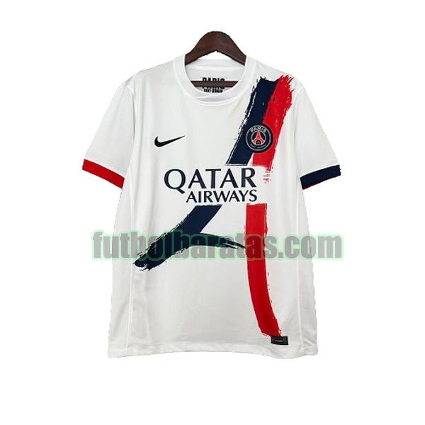 tailandia camiseta paris saint germain 2024 2025 blanco segunda
