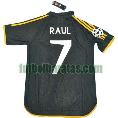 tailandia camiseta paul 7 real madrid 1999-2000 segunda equipacion