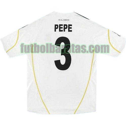 tailandia camiseta pepe 3 real madrid 2009-2010 primera equipacion