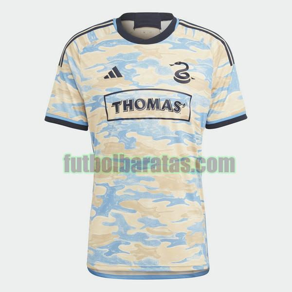 tailandia camiseta philadelphia union 2023 2024 amarillo segunda