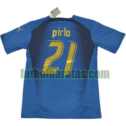 tailandia camiseta pirlo 21 italia copa mundial 2006 primera equipacion