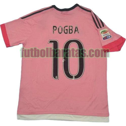 tailandia camiseta pogba 10 juventus 2015-2016 segunda equipacion