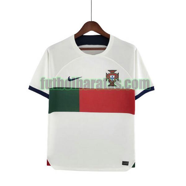 tailandia camiseta portugal 2022 blanco segunda