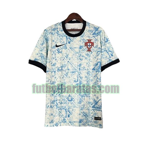 tailandia camiseta portugal 2024 azul segnunda