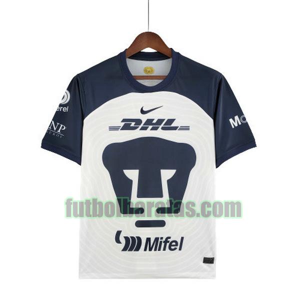 tailandia camiseta pumas 2022 2023 blanco azul seungda