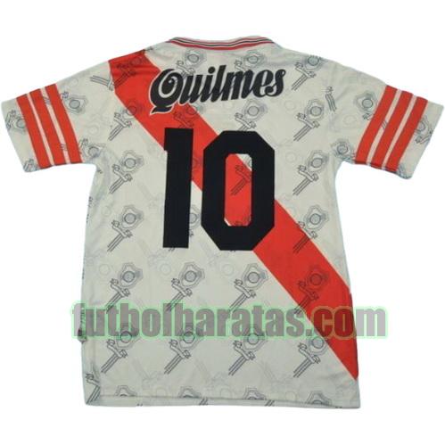 tailandia camiseta quilmes 10 river plate 1996 primera equipacion