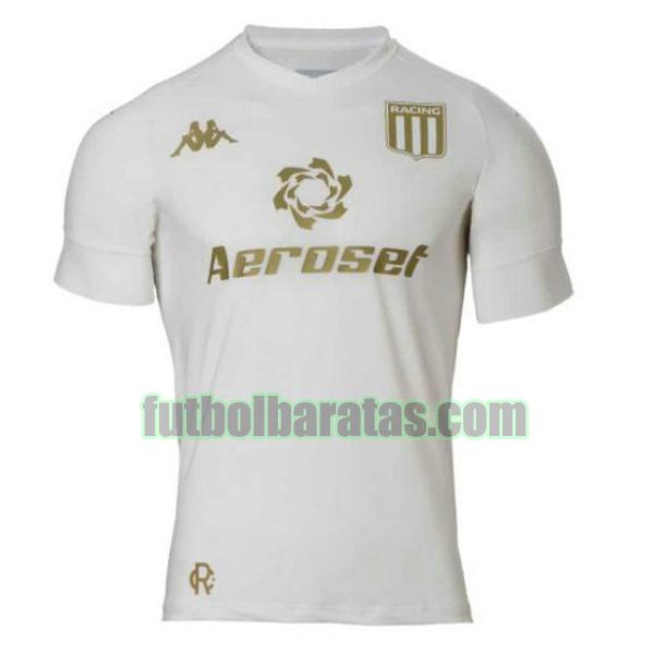 tailandia camiseta racing club 2021 2022 blanco tercera