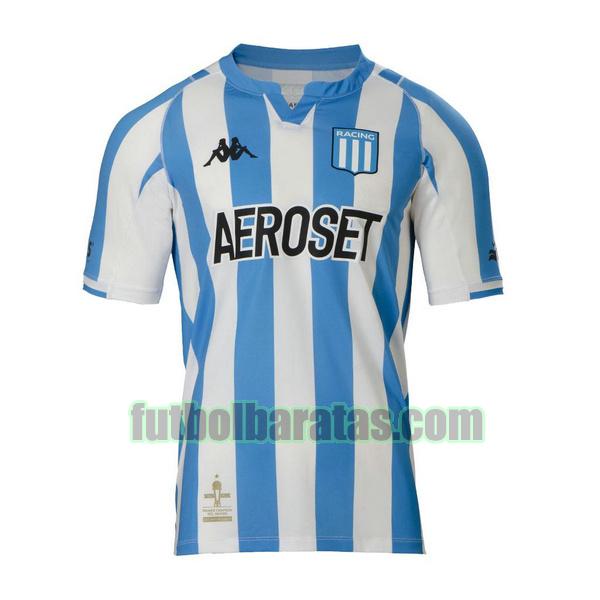 tailandia camiseta racing club 2022 azul blanco primera