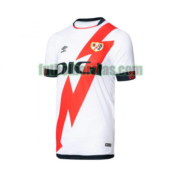 tailandia camiseta rayo vallecano 2021 2022 blanco primera